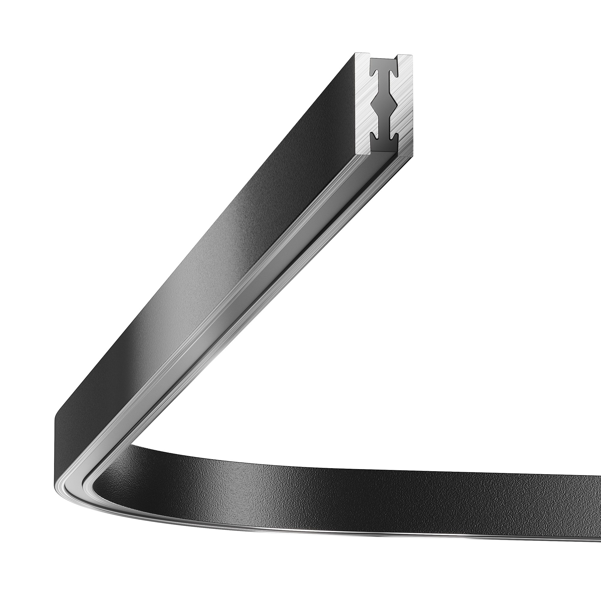 Радиусный коннектор для шинопровода Maytoni Accessories for tracks Flarity TRX154-RC80-B