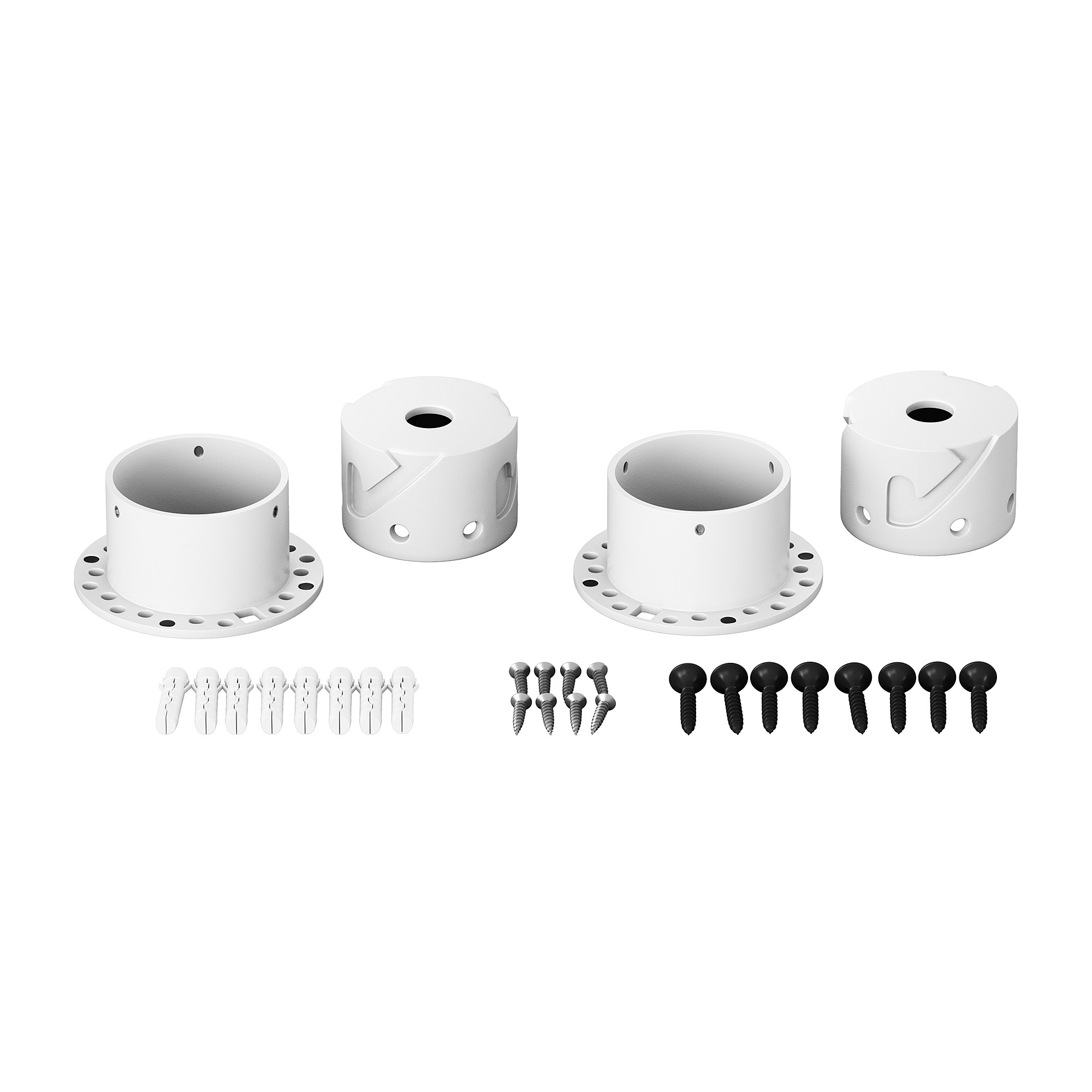 Набор для двухстороннего скрытого монтажа Nemo D18 Maytoni Круглый 360° 201157