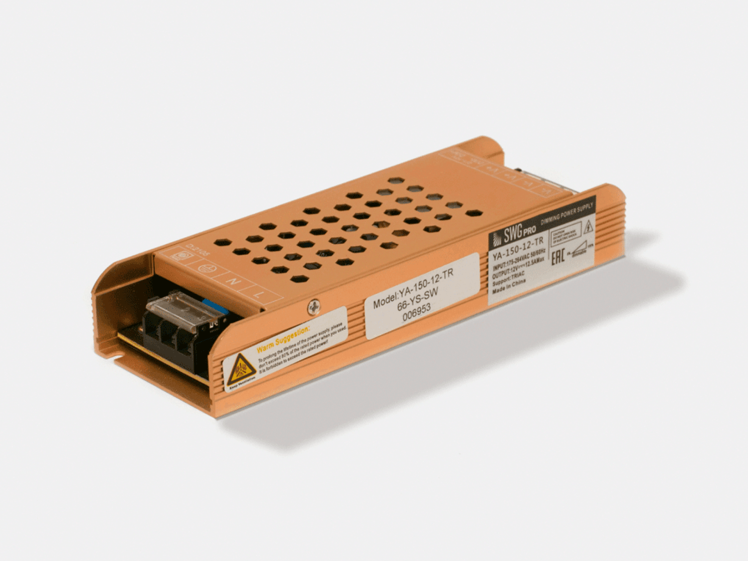 Драйвер для LED ленты SWG PRO YA-TR YA-150-12-TR