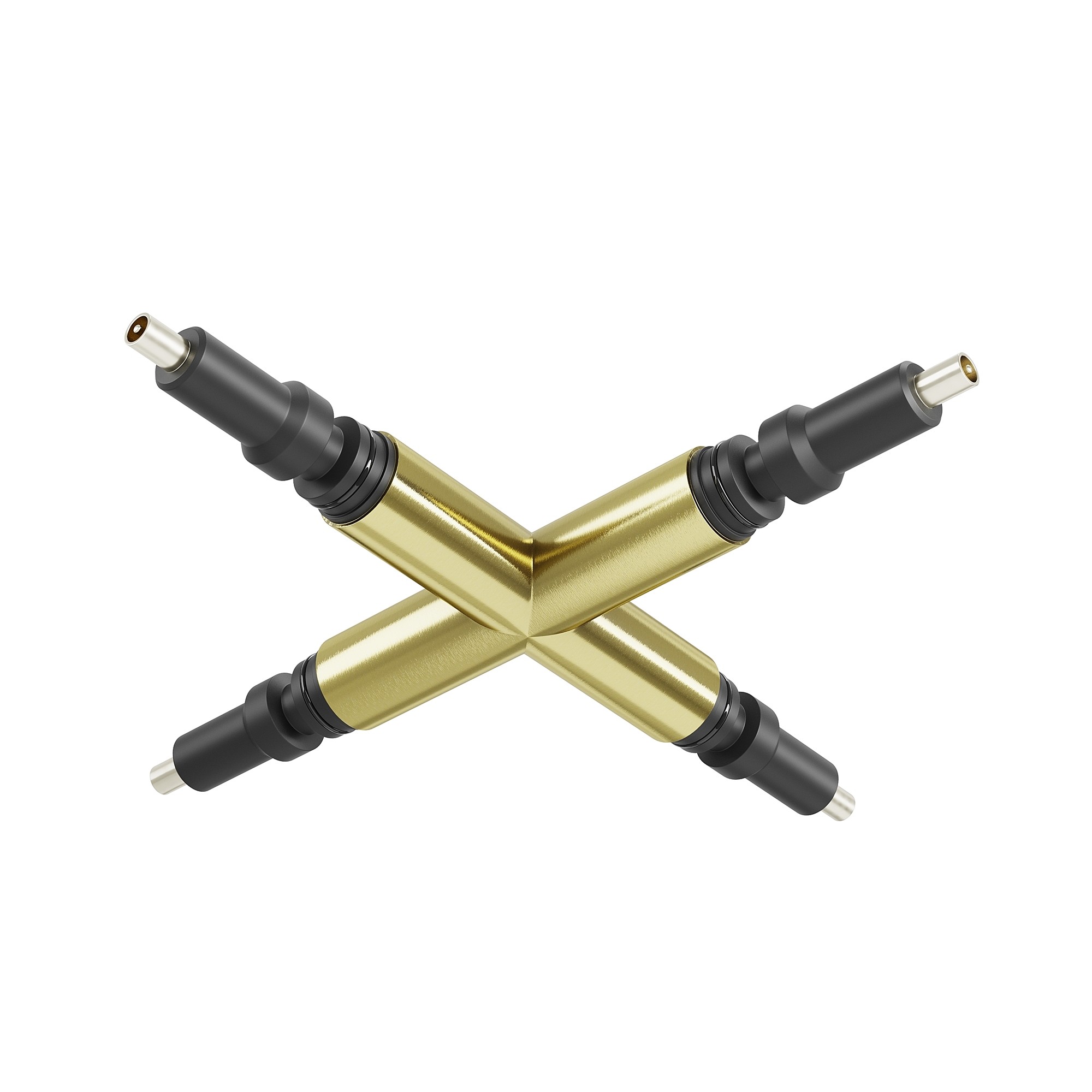 X образный коннектор для штанговой системы Axity Maytoni Accessories for system Axity CA008TX-BS