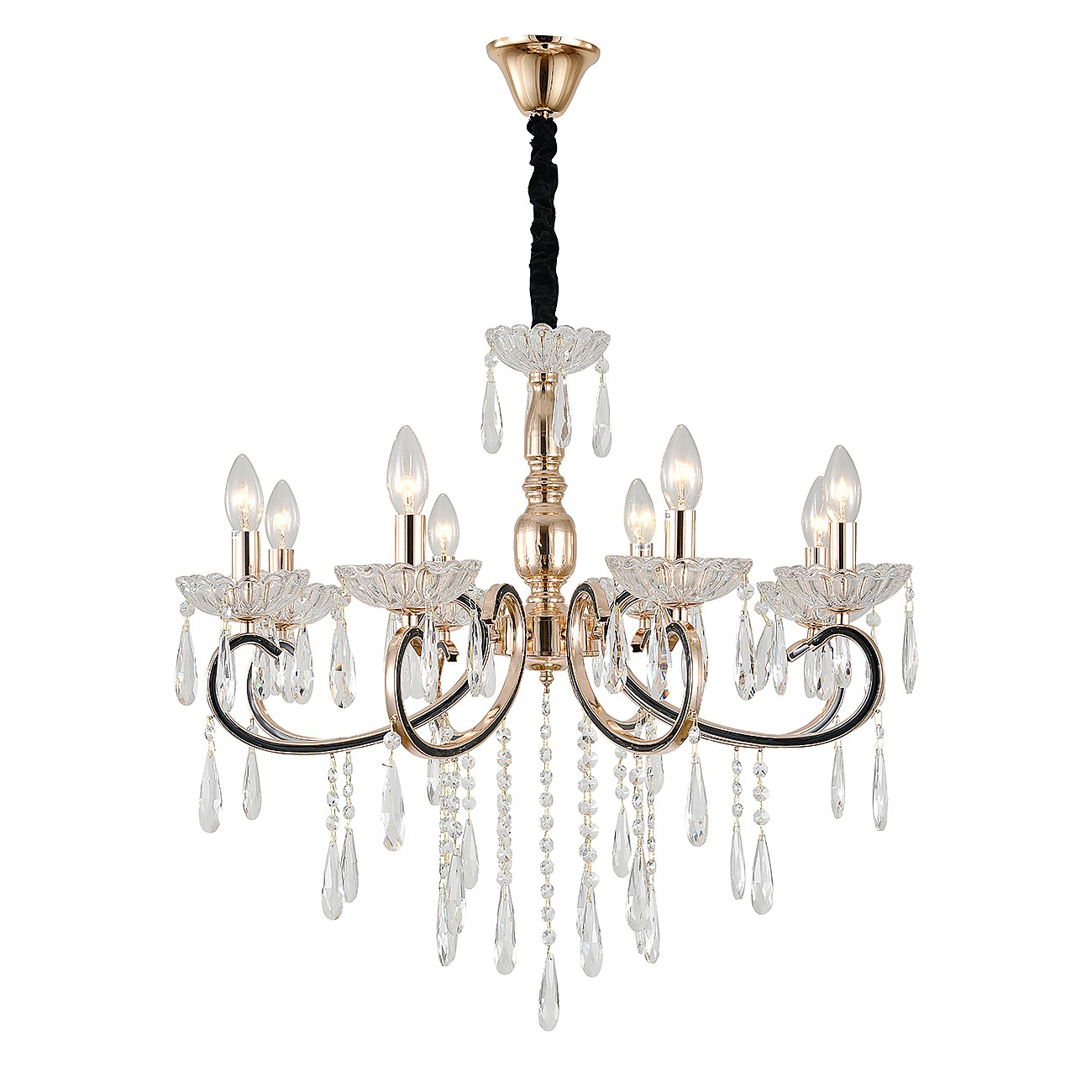 Подвесная люстра Escada Scaleona 2105/8P Gold