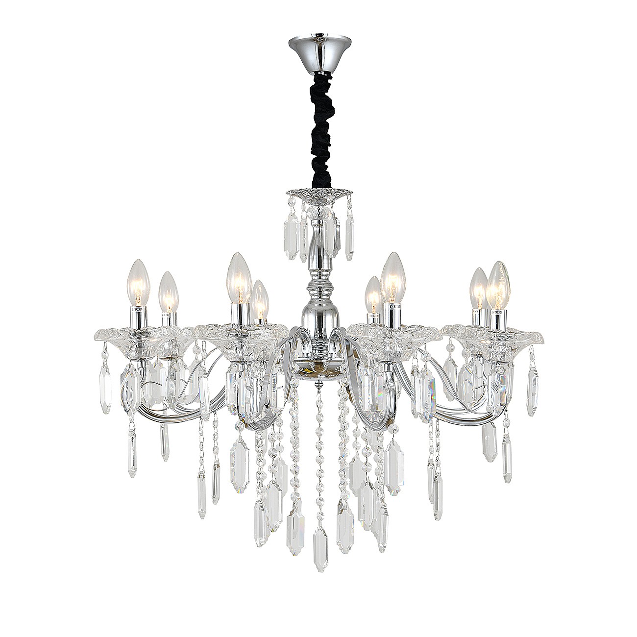 Подвесная люстра Escada Fantail 2111/8P Chrome