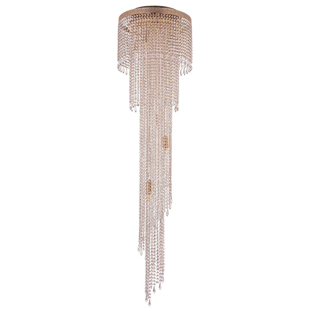 Люстра каскадная Arti Lampadari Santa Gold Santa E 1.8.60.600 G
