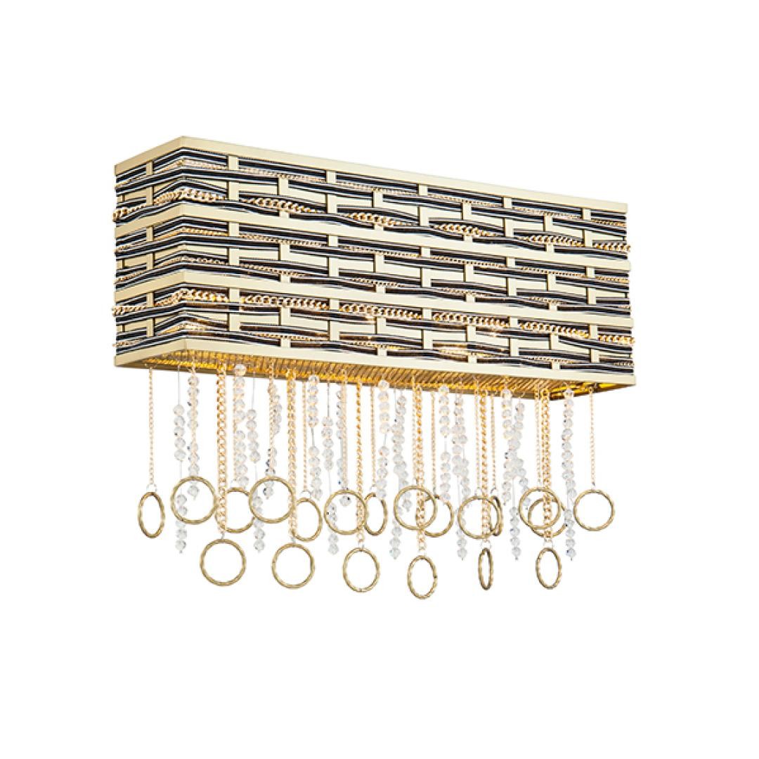 Настенное бра Lucia Tucci PERSO PERSO W4930.3 gold&amp;black