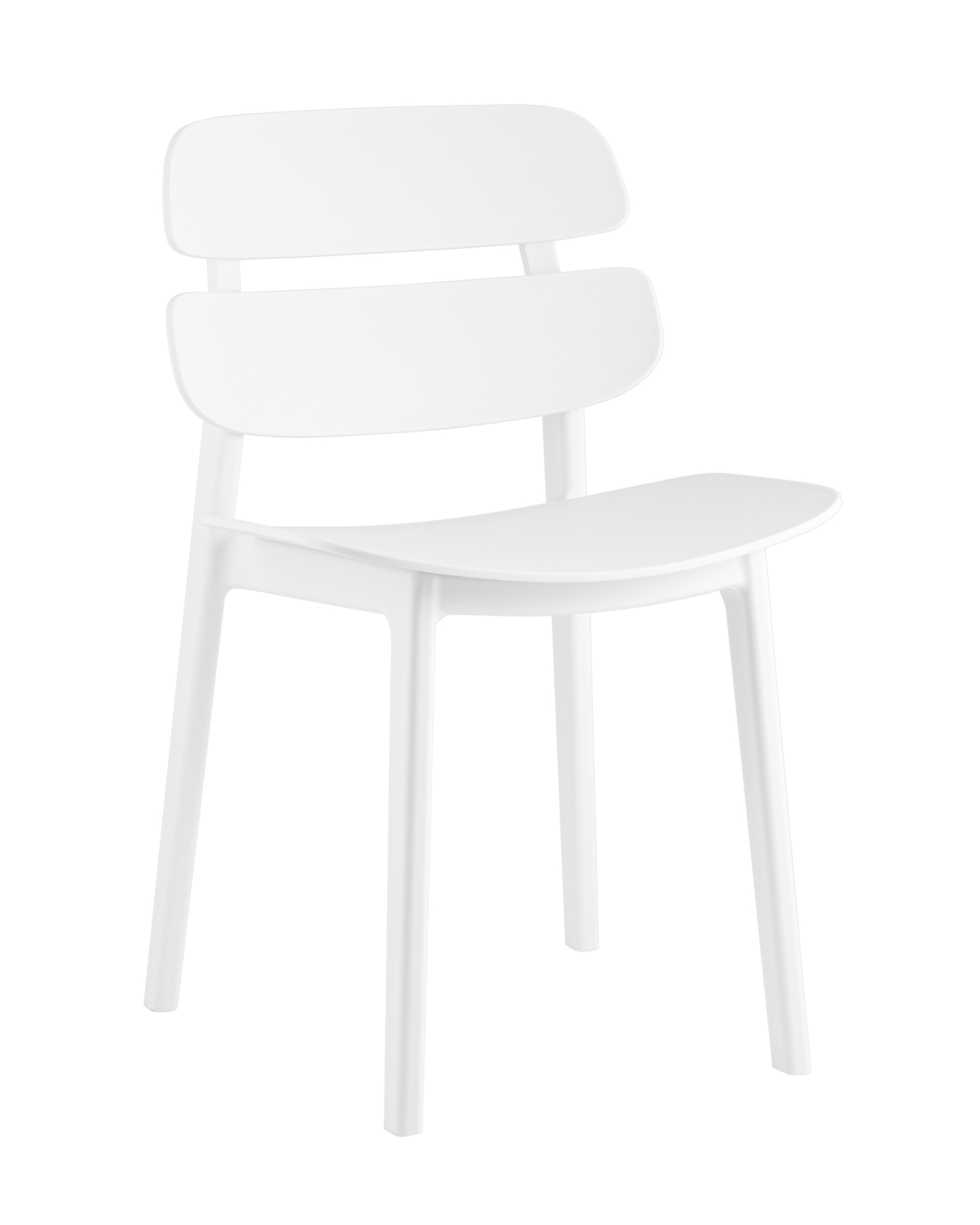 Стул пластиковый Stool Group Tony D-031 white