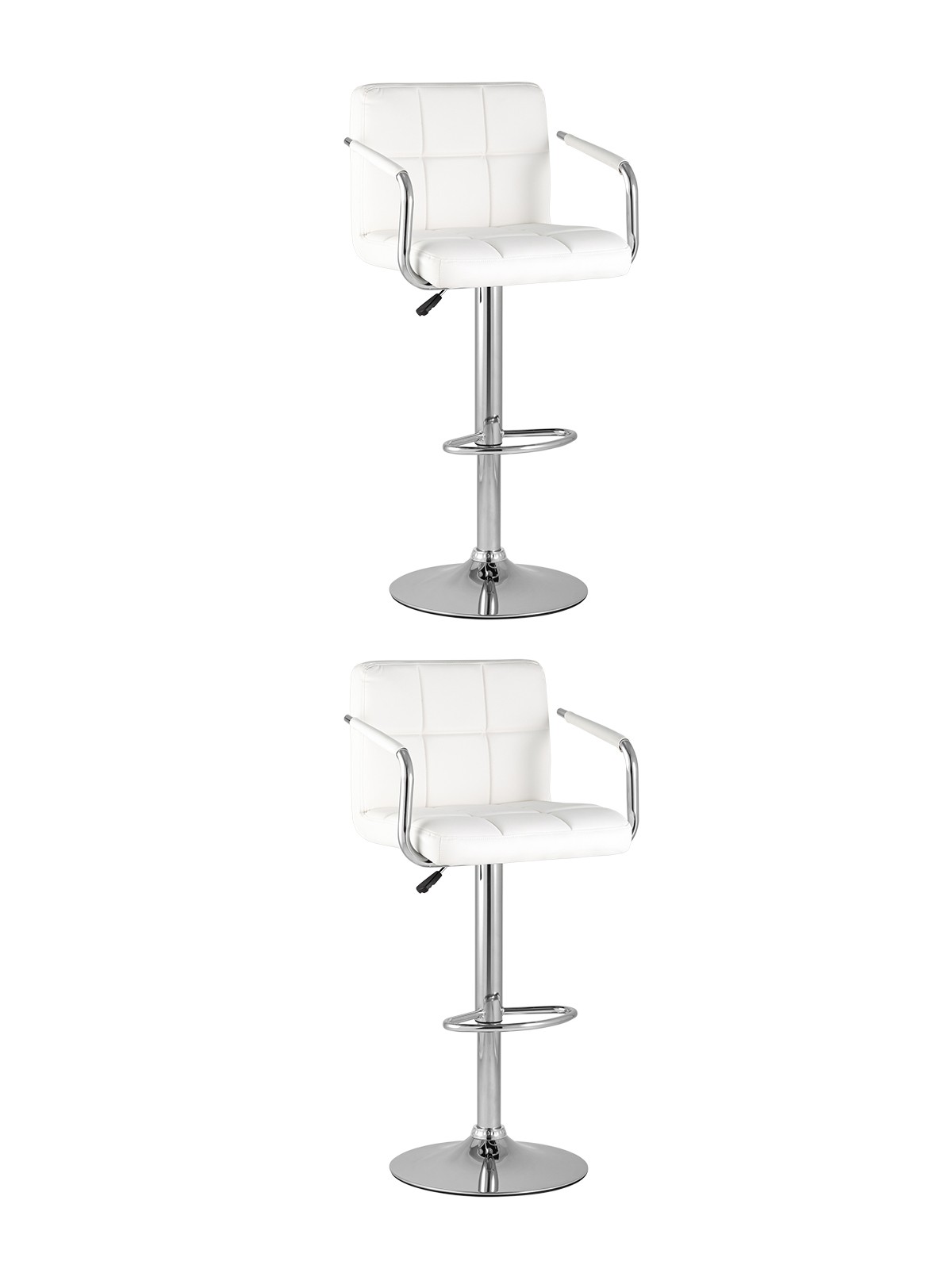 Комплект стульев Stool Group Малави NEW BC-V003-NP white X2