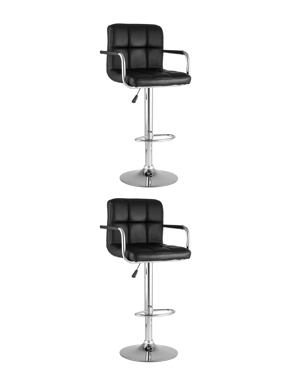 Комплект стульев Stool Group Малави NEW BC-V003-NP black X2