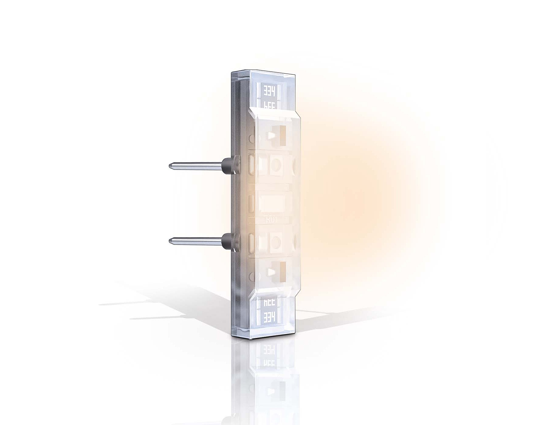 Лампа подсветки проходных выключателей 0.1W LED 3200K (мягкий теплый свет) QUANT Ambrella Volt Light G22Y