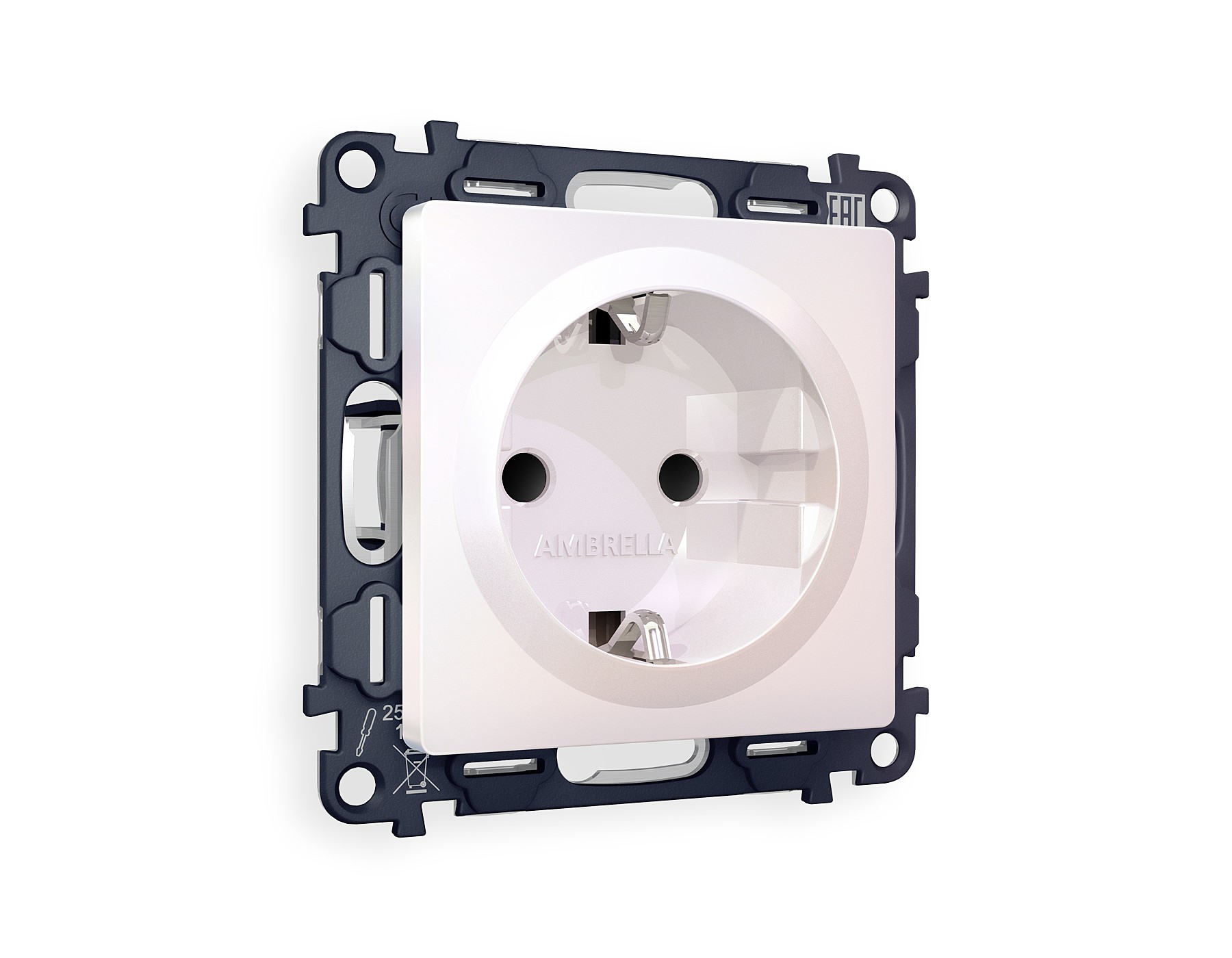 Розетка Ambrella Volt ALFA MA207010