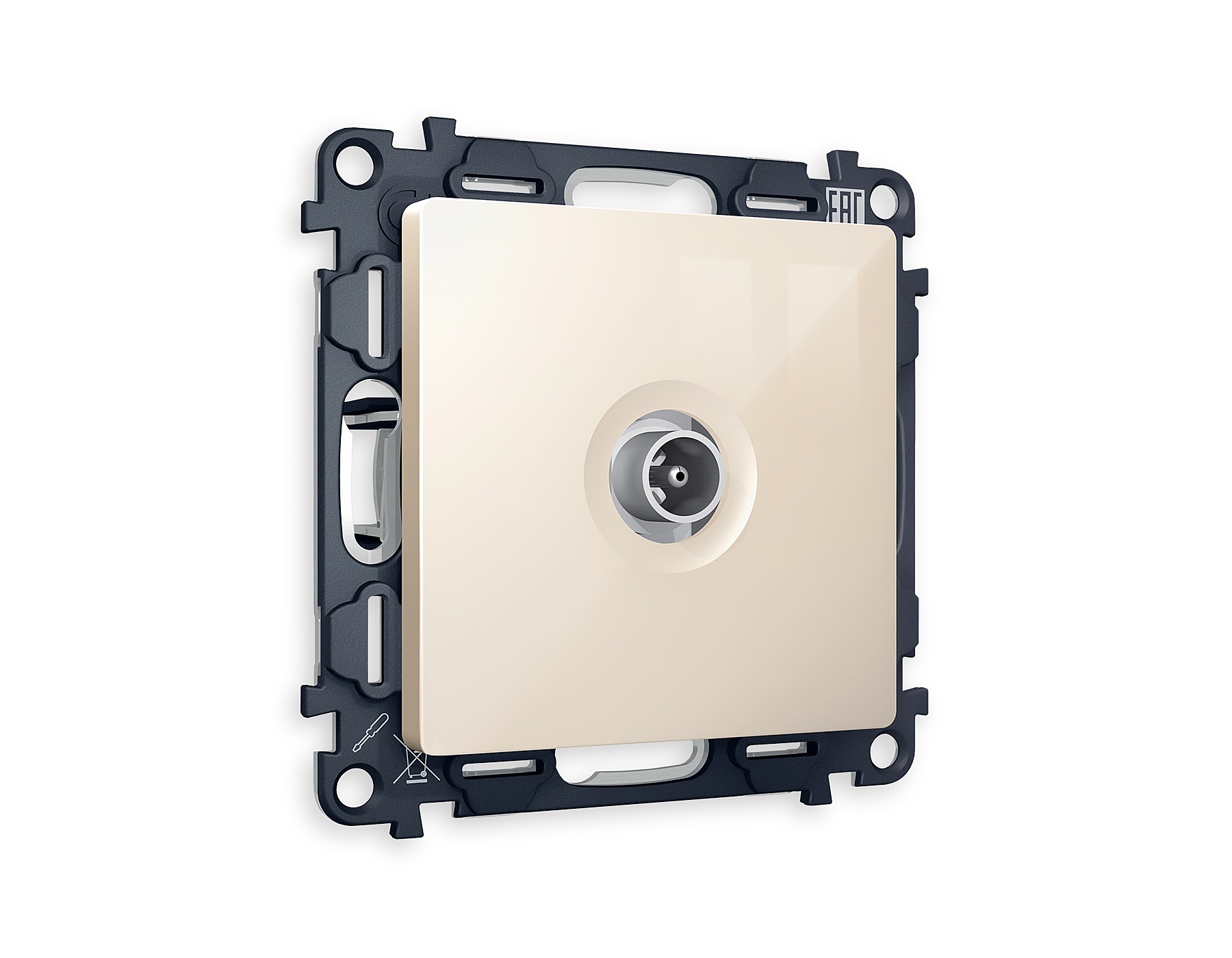 Розетка Ambrella Volt ALFA MA313010