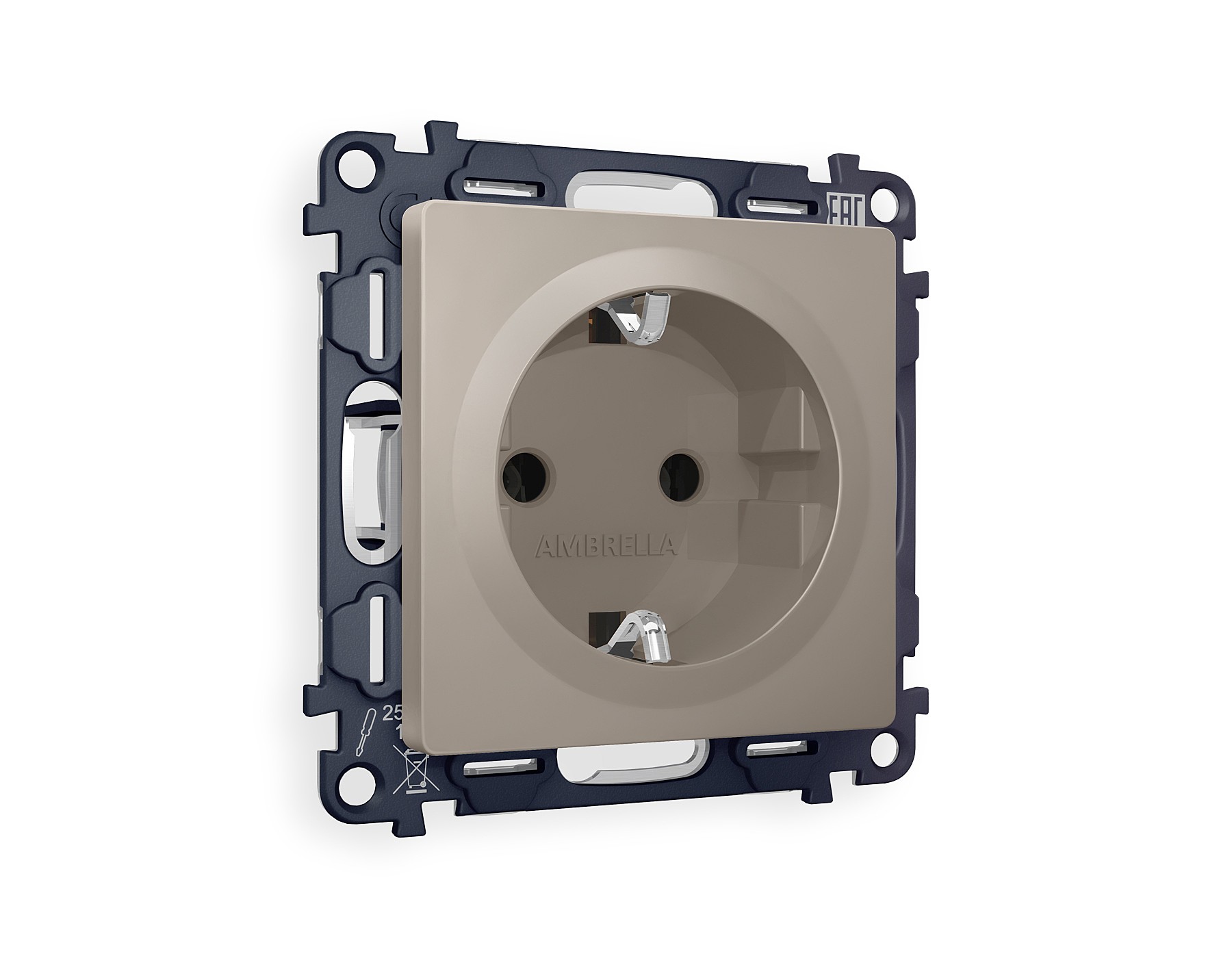 Розетка Ambrella Volt ALFA MA366010