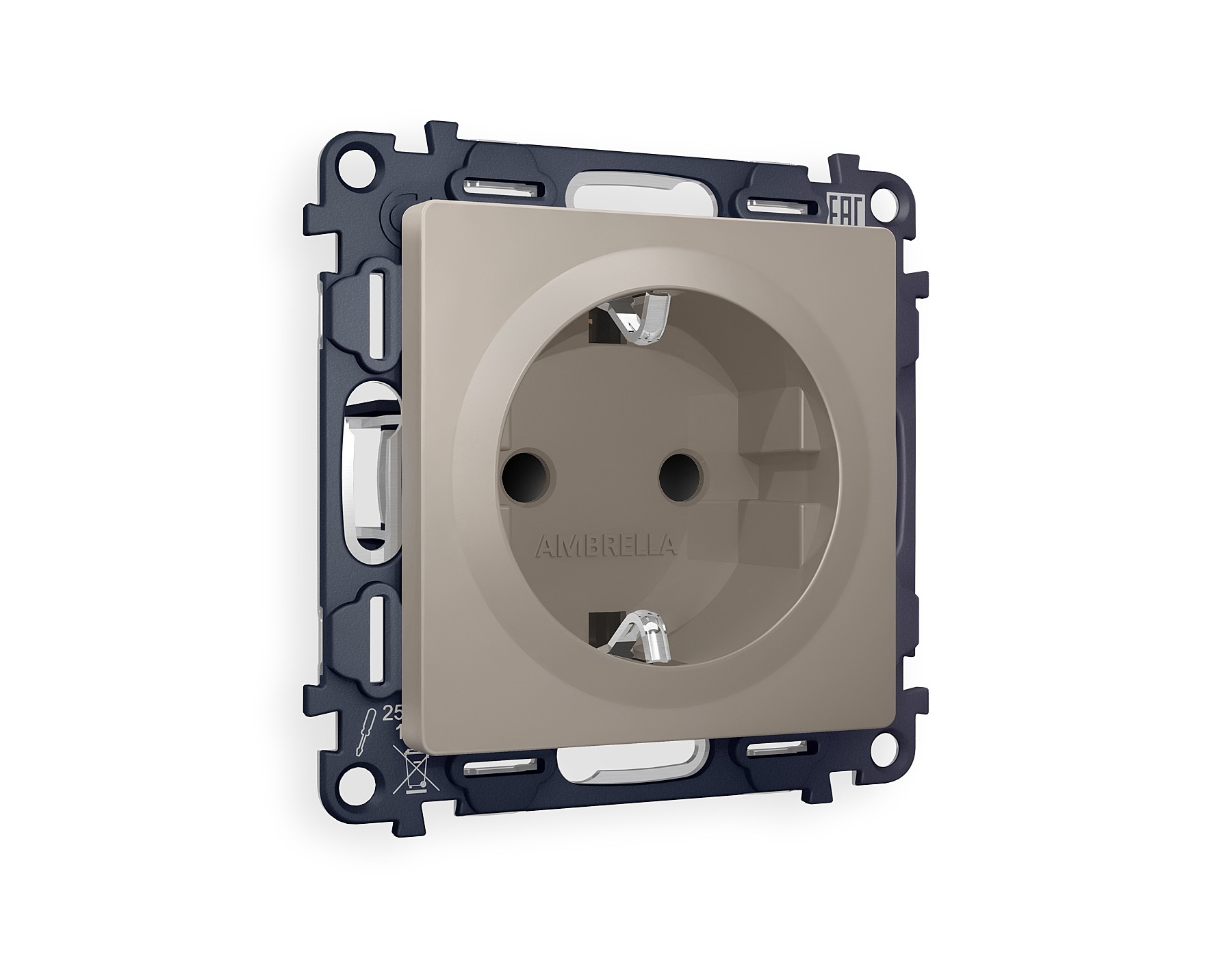 Розетка Ambrella Volt ALFA MA367010