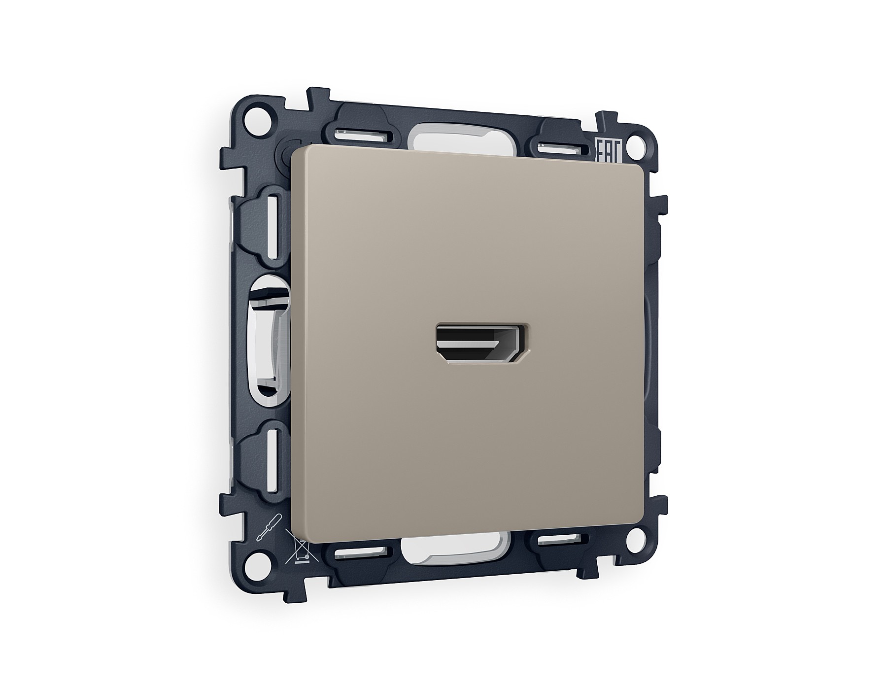 Розетка Ambrella Volt ALFA MA374010