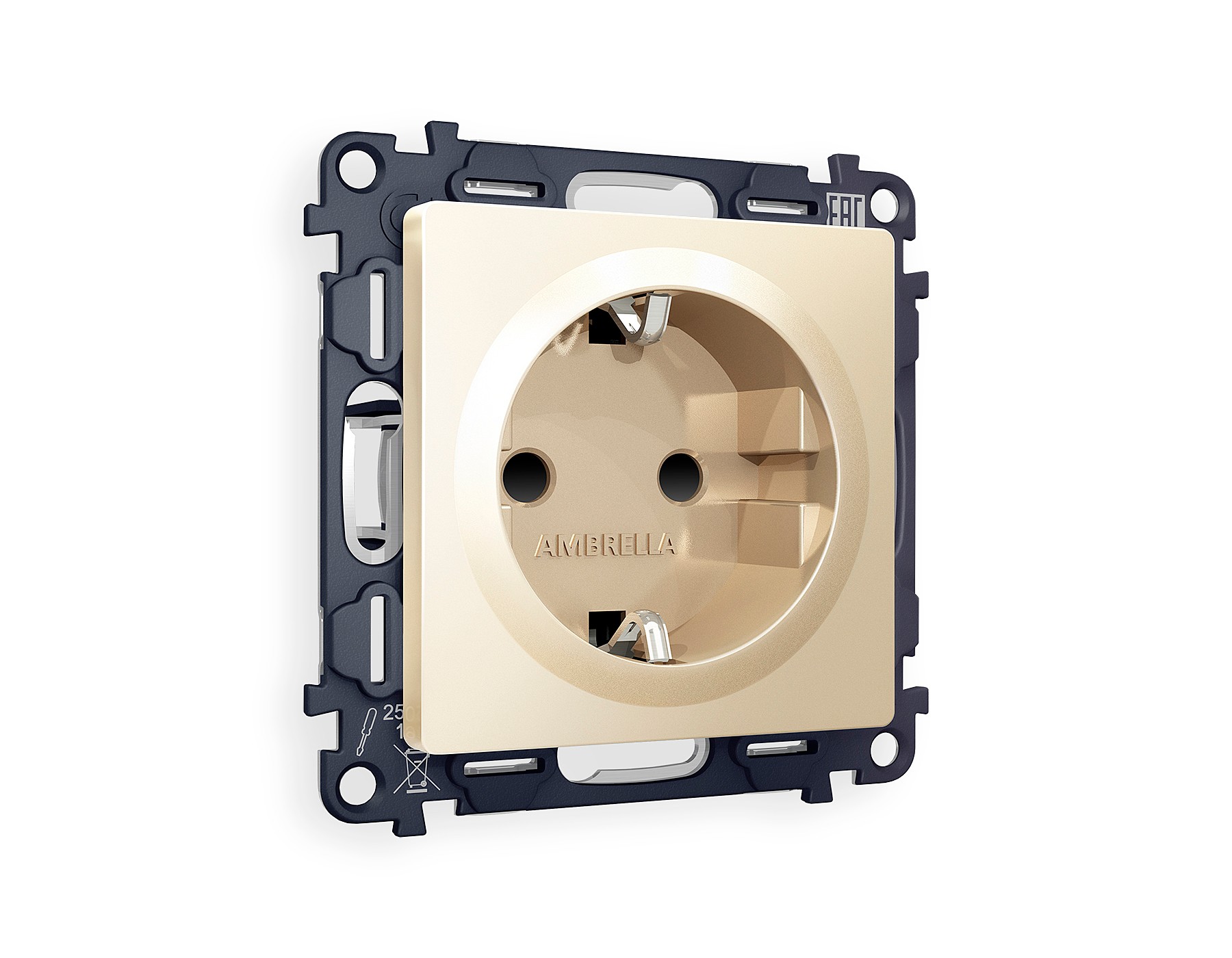 Розетка Ambrella Volt ALFA MA607010