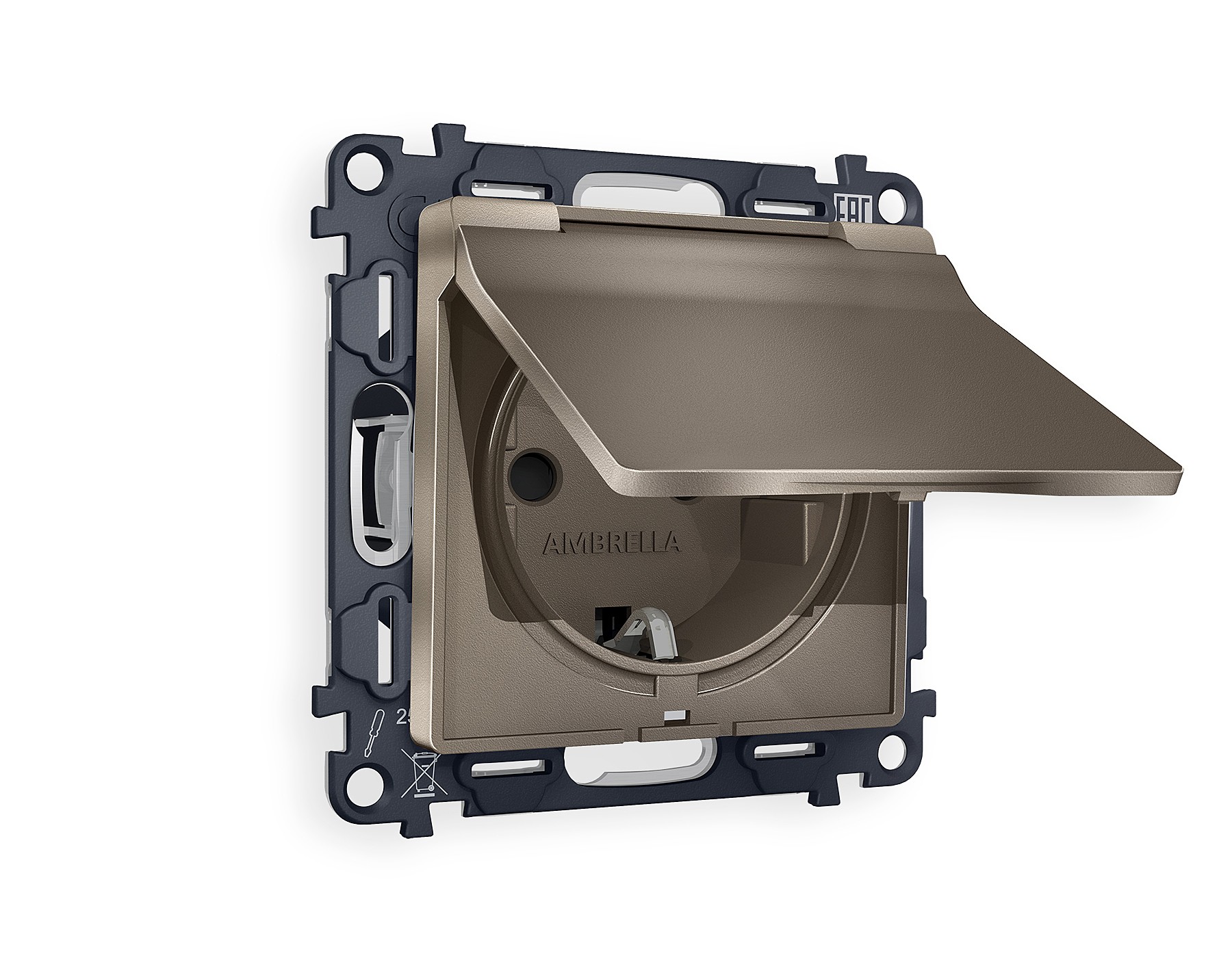 Розетка Ambrella Volt ALFA MA638010