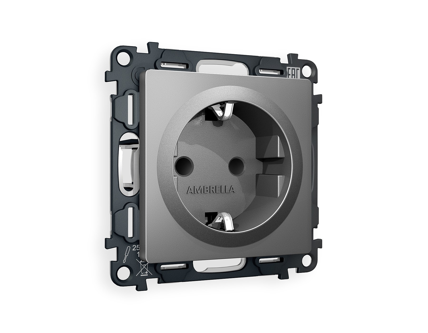 Розетка Ambrella Volt ALFA MA657010