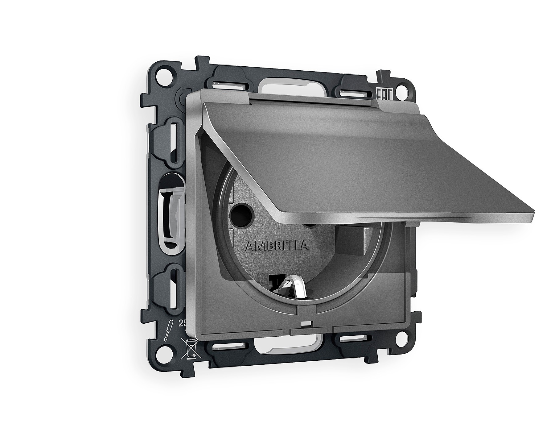 Розетка Ambrella Volt ALFA MA658010