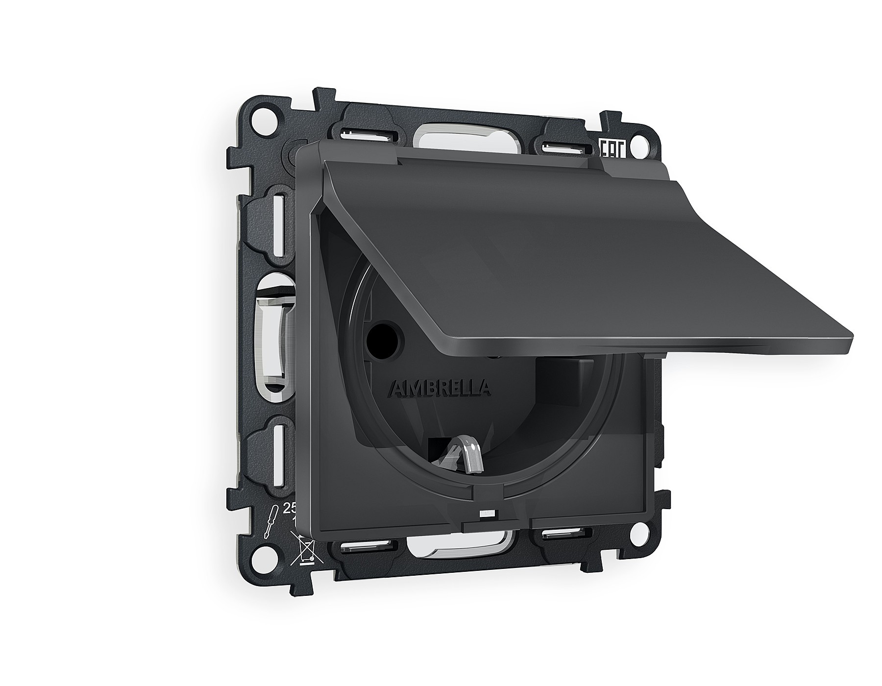 Розетка Ambrella Volt ALFA MA908010