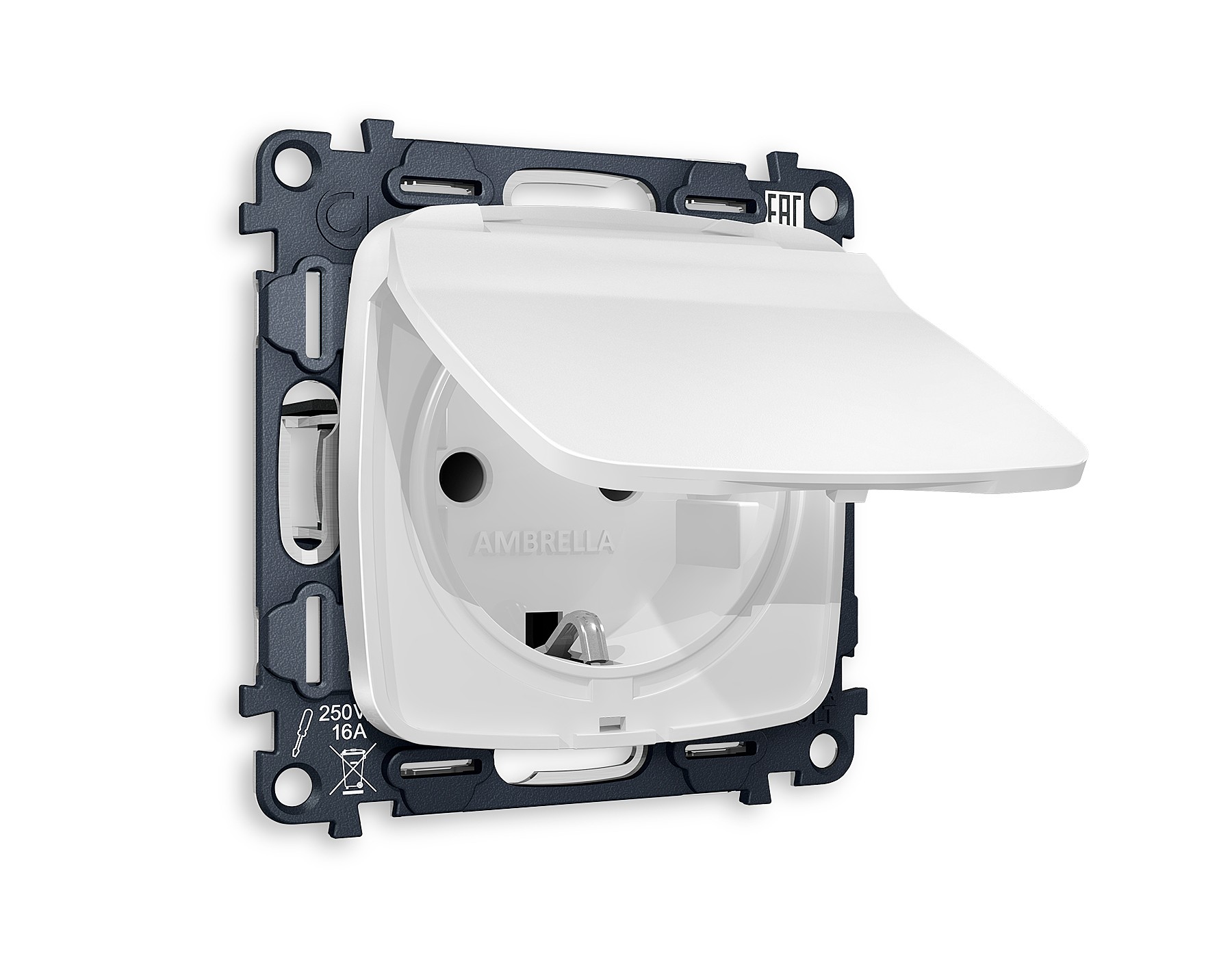 Розетка Ambrella Volt OMEGA MO128010