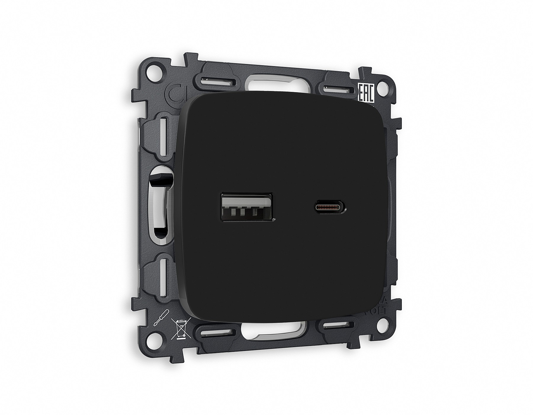 Розетка Ambrella Volt OMEGA MO811010