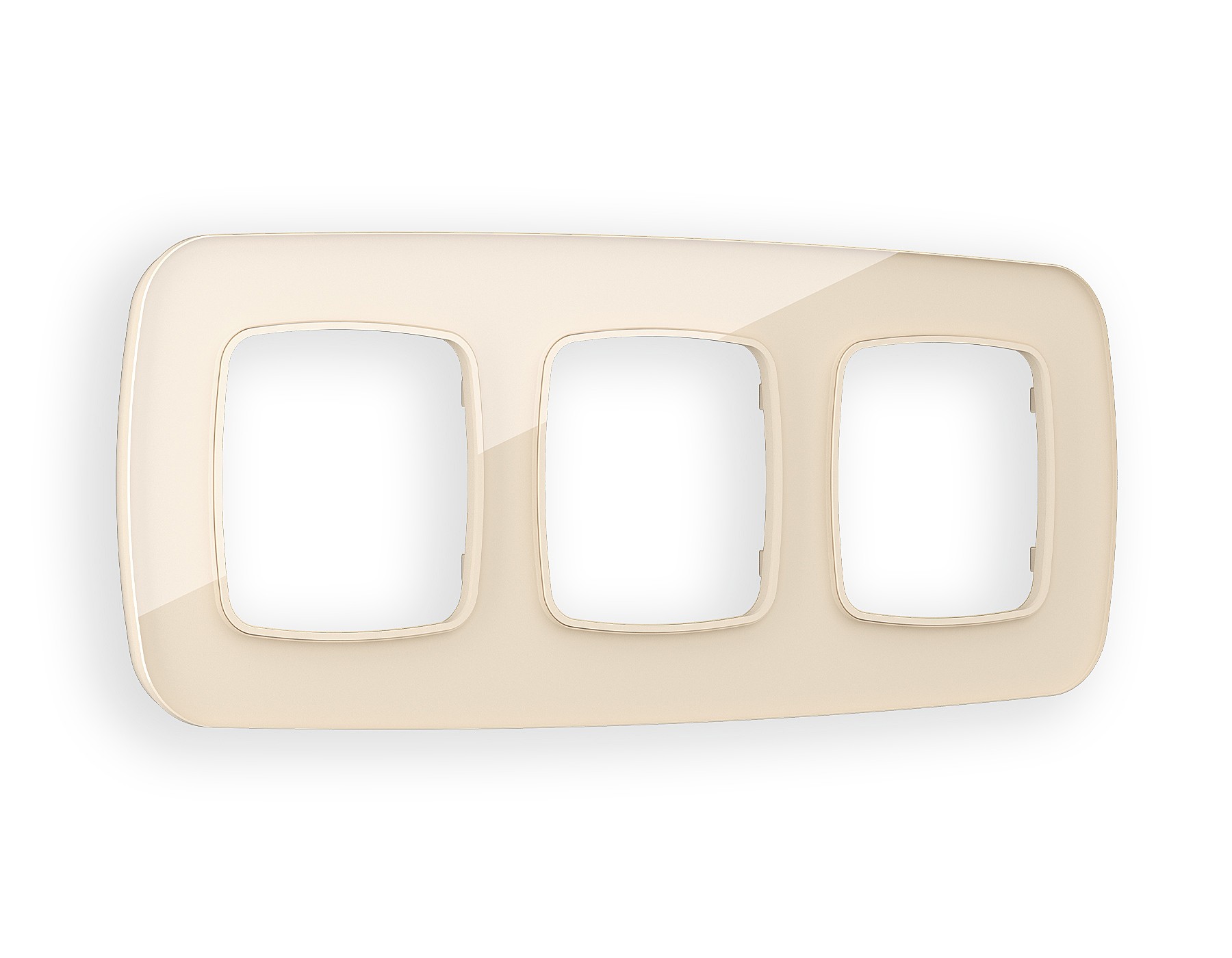 Рамка Ambrella Volt Radian Стекло натуральное OF350303