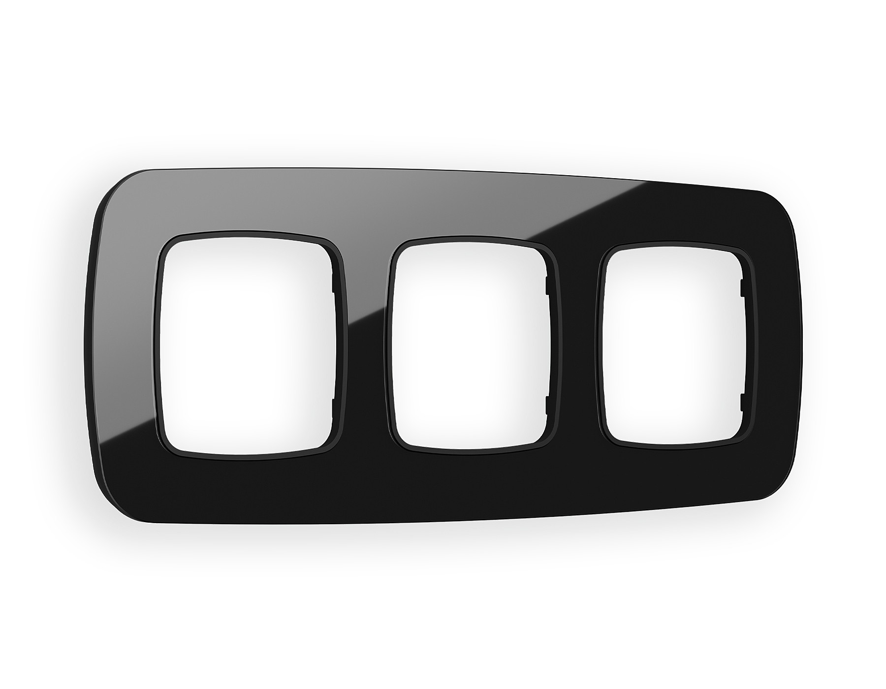 Рамка Ambrella Volt Radian Стекло натуральное OF350803