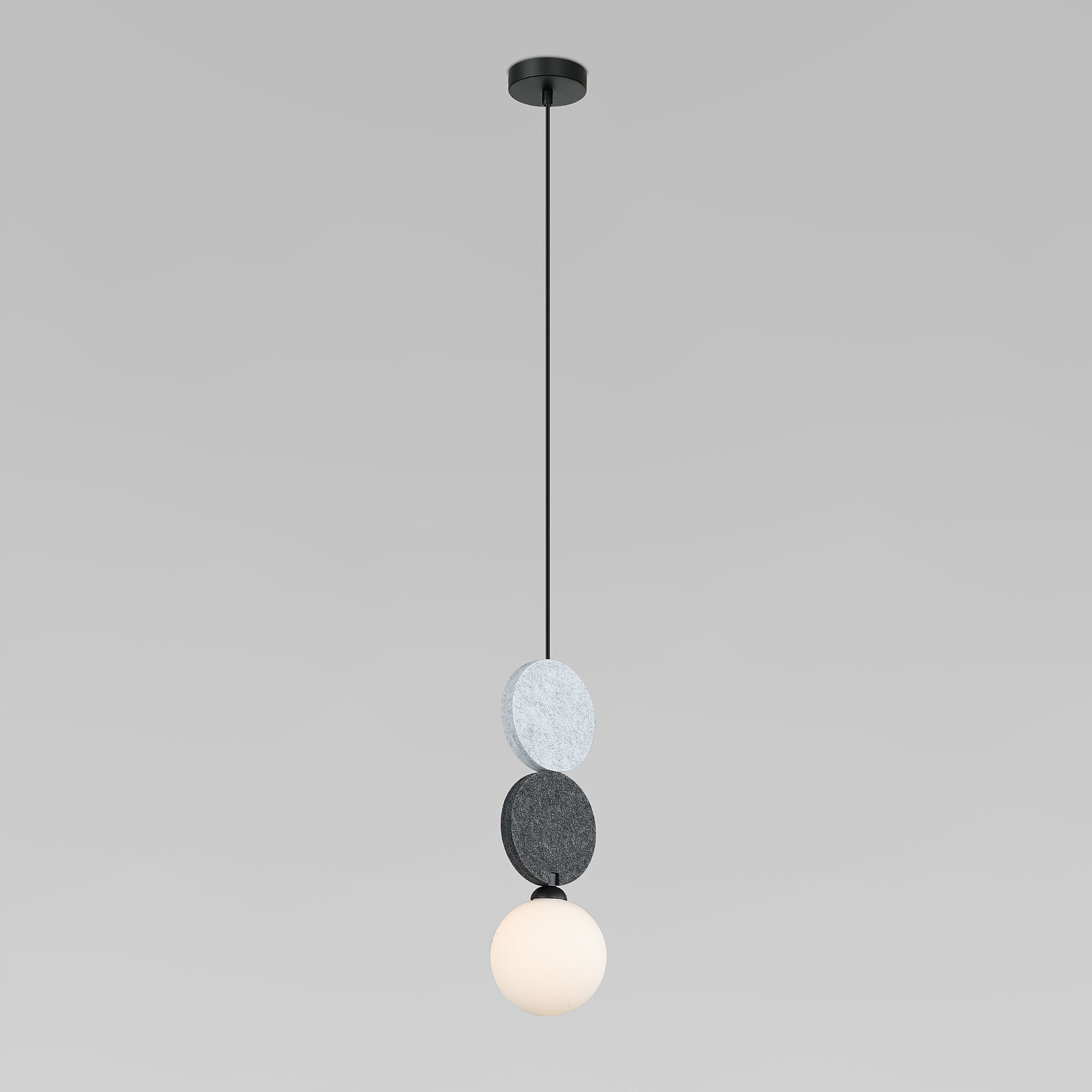 Светильник подвесной Eurosvet Olaf 40073/1 серый