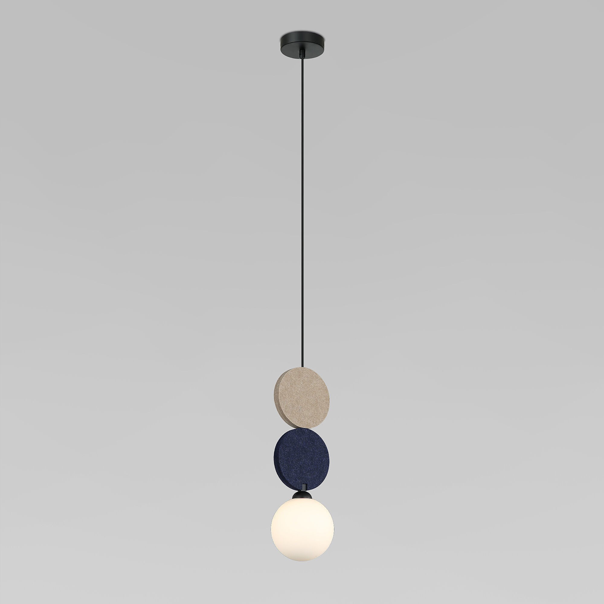 Светильник подвесной Eurosvet Olaf 40074/1 синий