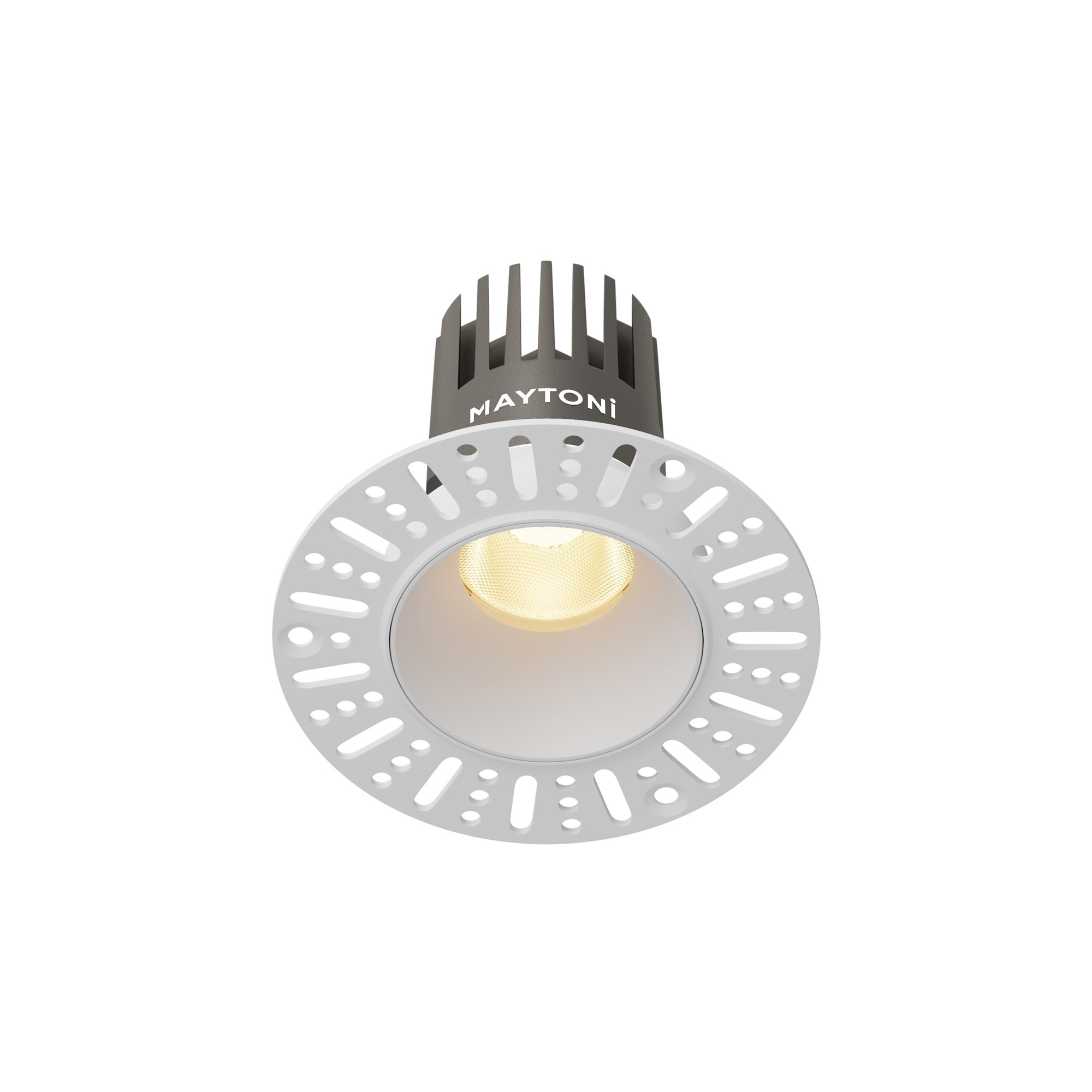 Встраиваемый светильник Maytoni Dip DL119-10W-2.7K-TRS-W