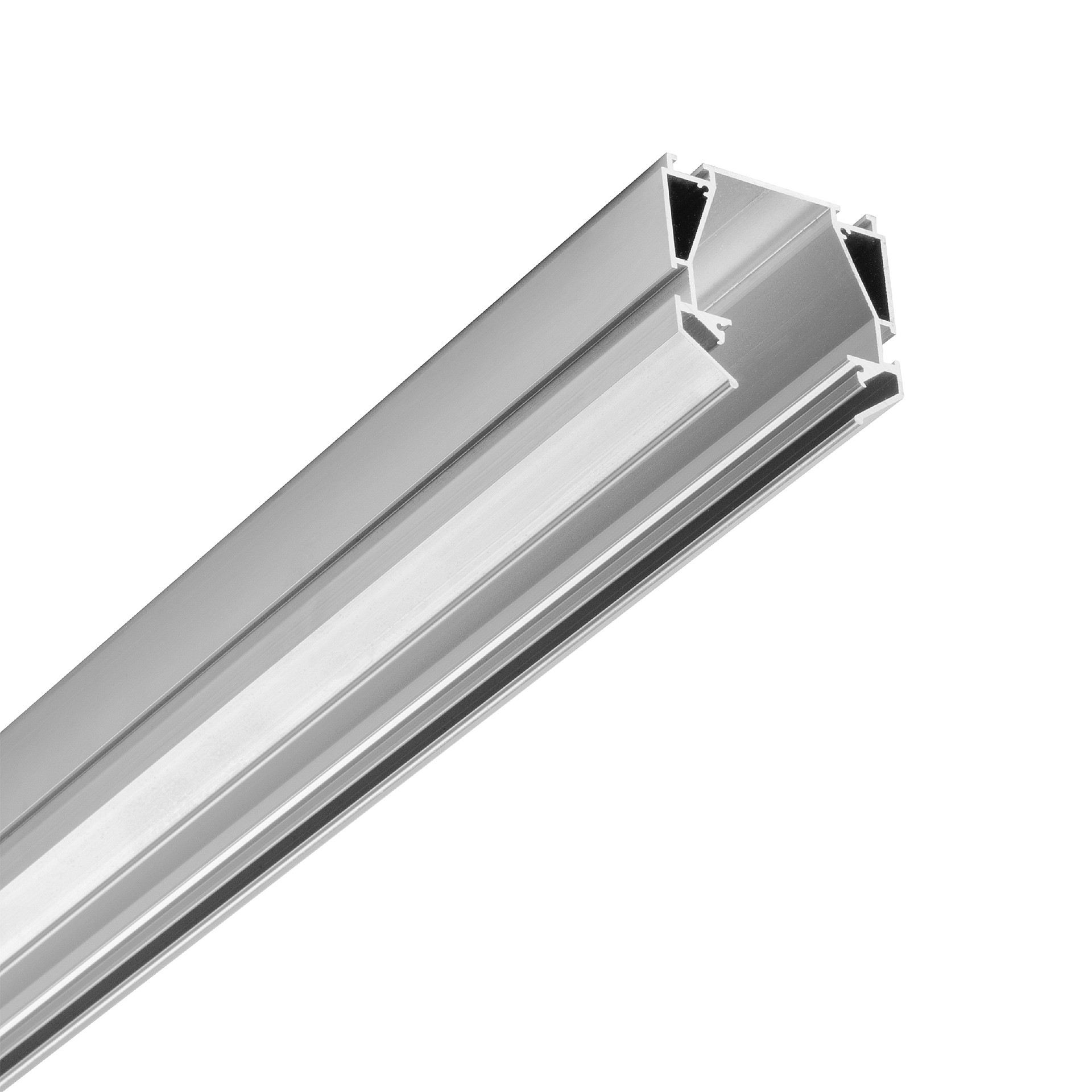 Профиль металлический 2 м для монтажа треков TETA PRO 5050ХХ в ПВХ потолок Lightstar Teta 505420