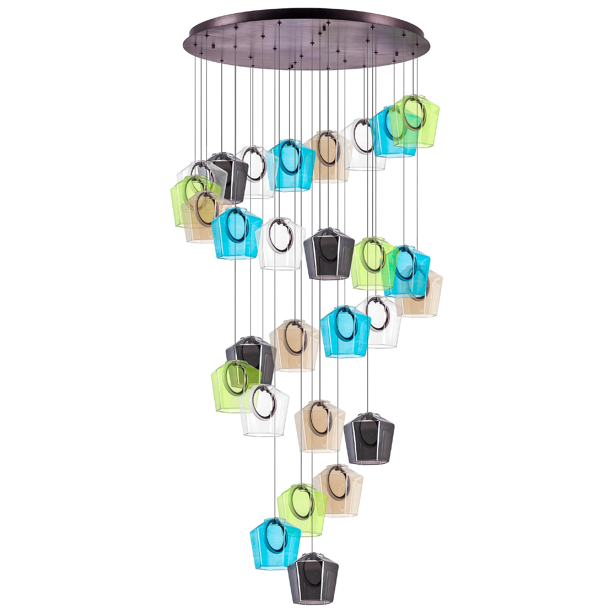 Люстра каскадная Lightstar Caramello 796289