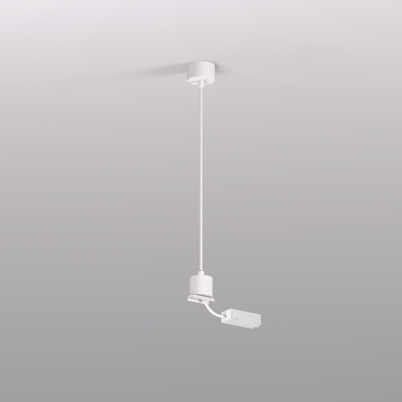 Подвод питания для подвесного монтажа трека SMART BASE TR2124-WH