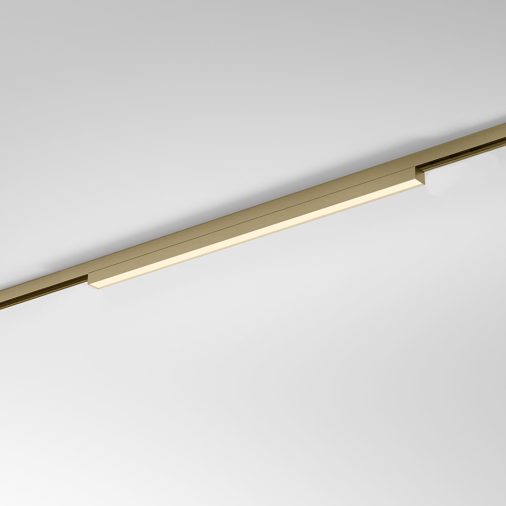 Трековый светильник Elektrostandard Line Magnetic Brass Line Трековый светильник 12W 3000K (латунь) 85526/01