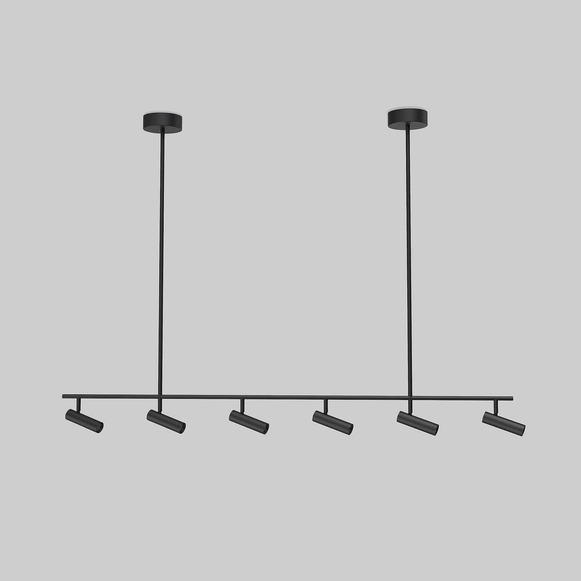 Люстра на штанге Eurosvet Epiphania 20252/6 LED черный