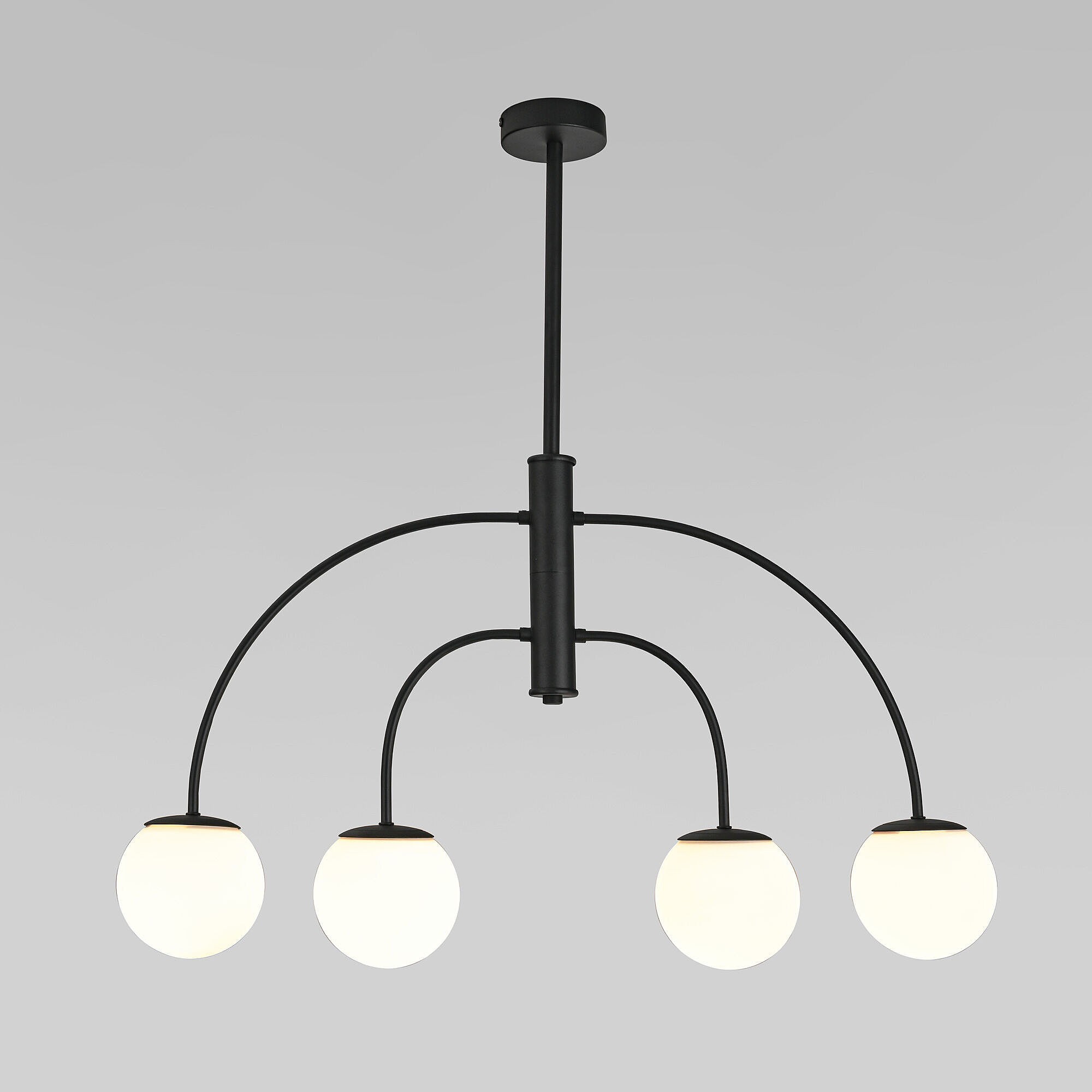 Люстра на штанге Eurosvet Cenacolo 30179/4 черный