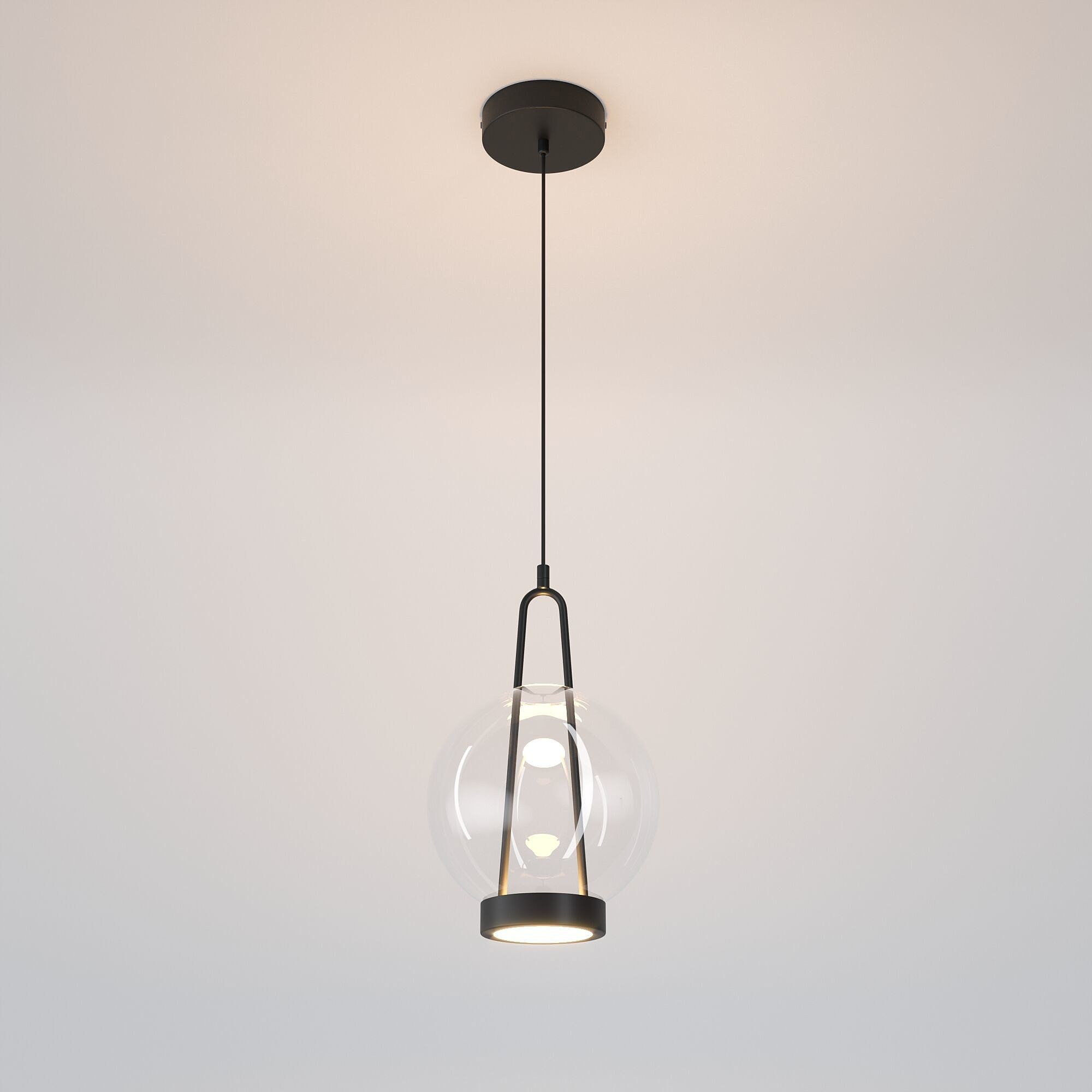 Светильник подвесной Eurosvet Frasco 50267/1 LED черный