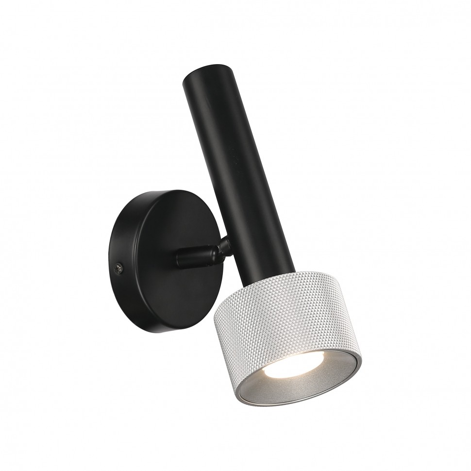 Настенный светильник ILedex Delta 2360-1 BK+SL