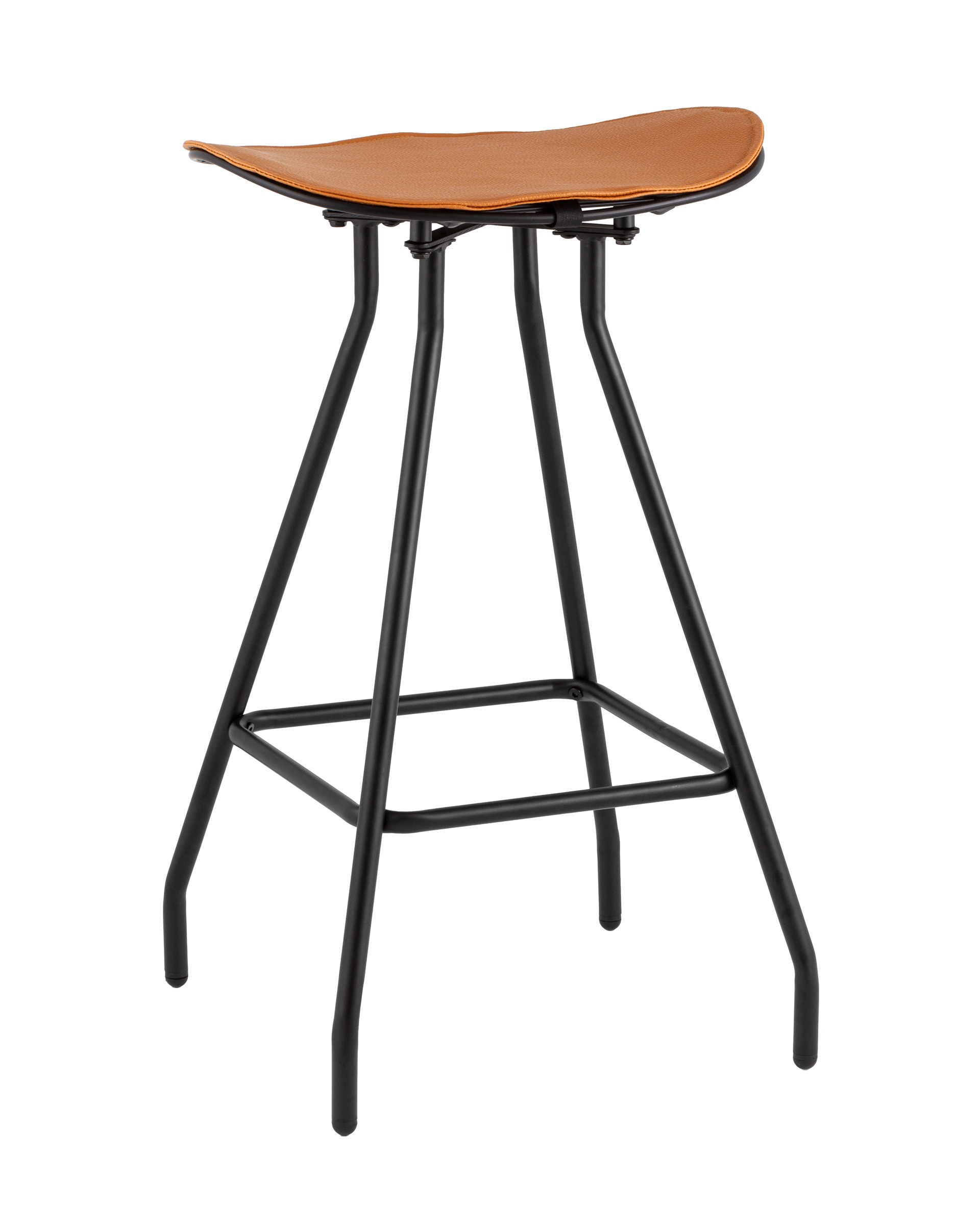 Полубарный стул Stool Group Jerry TMS-26-P brown/bl