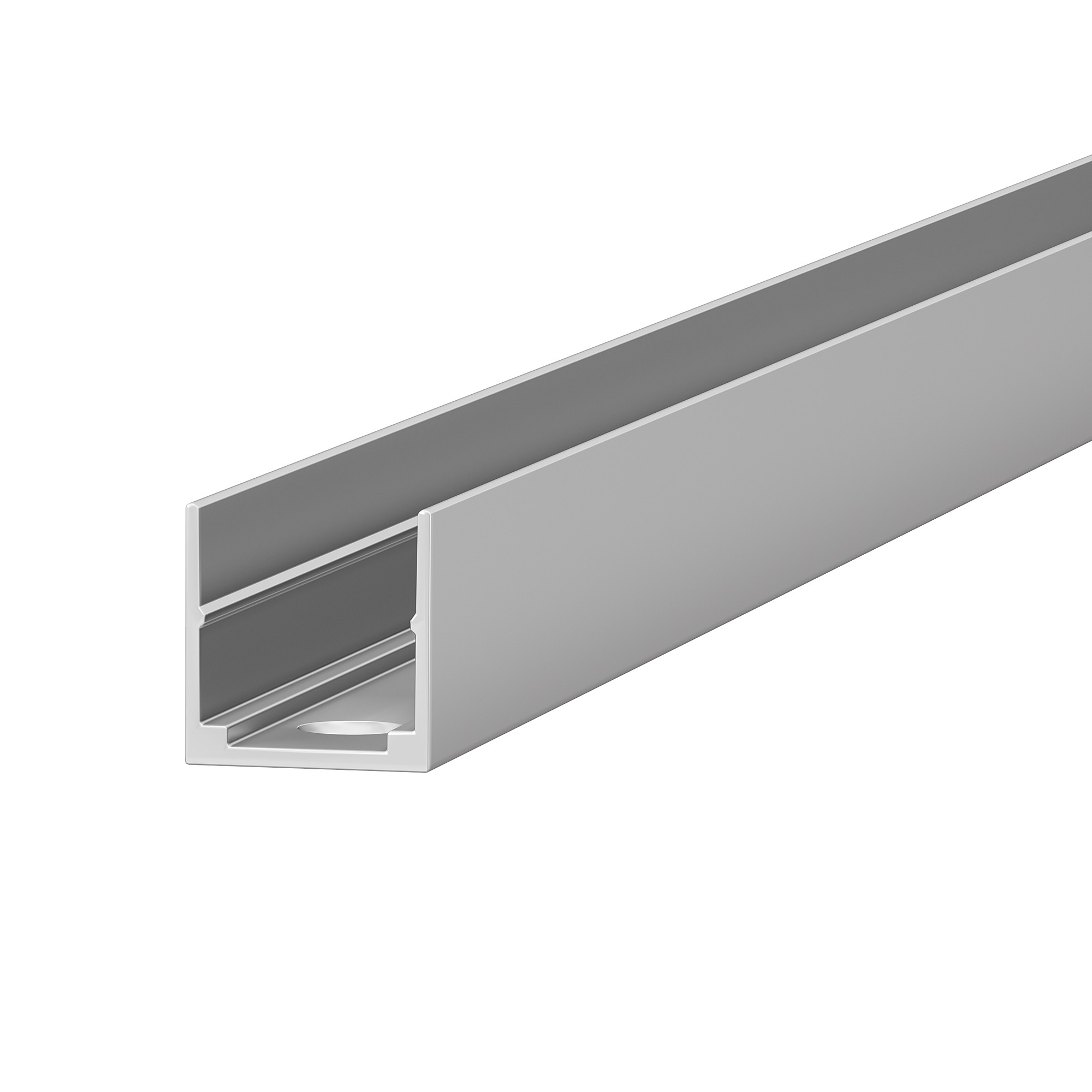 Профиль для гибкого неона 12x12 мм (алюминий, 1м) Maytoni Изгиб вдоль оптической оси 432028