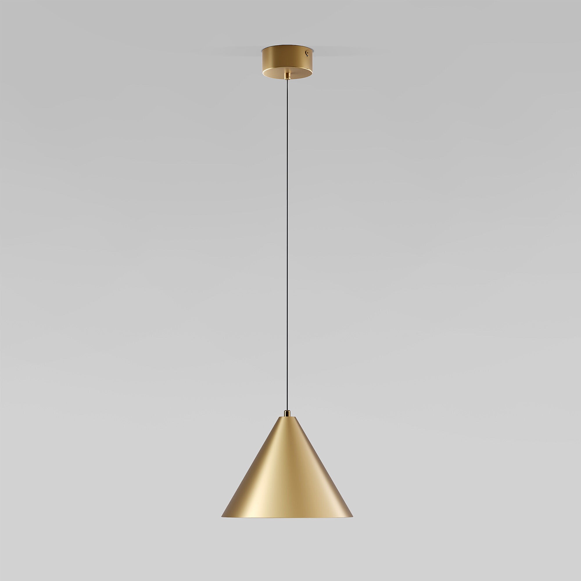 Светильник подвесной Elektrostandard Conus 50316 LED 16W 3000K золотой