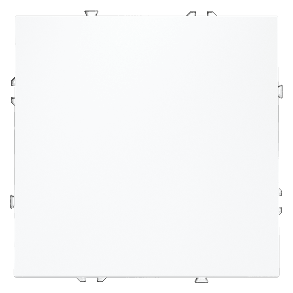 Выключатель с самовозвратом встраиваемый VOLTUM S70 одноклавишный 10А, (белый матовый) VLS010602