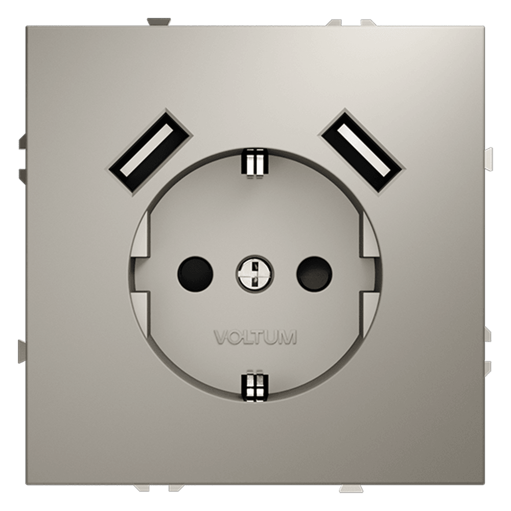 Розетка Voltum S70 VLS040403
