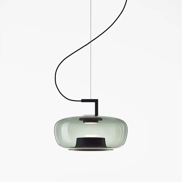 Светильник подвесной Delight Collection 8871 8871P/C L black/light green