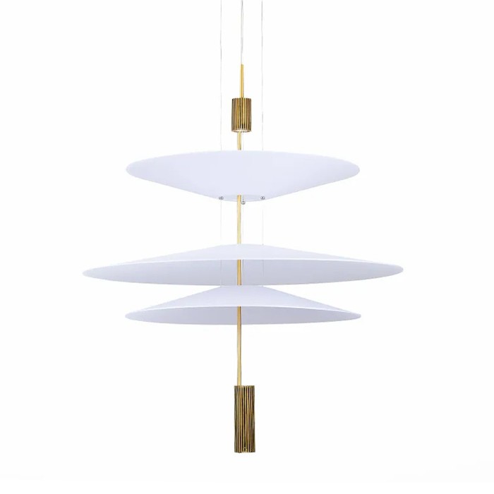 Светильник подвесной Delight Collection 9221P 9221P/3 gold/white