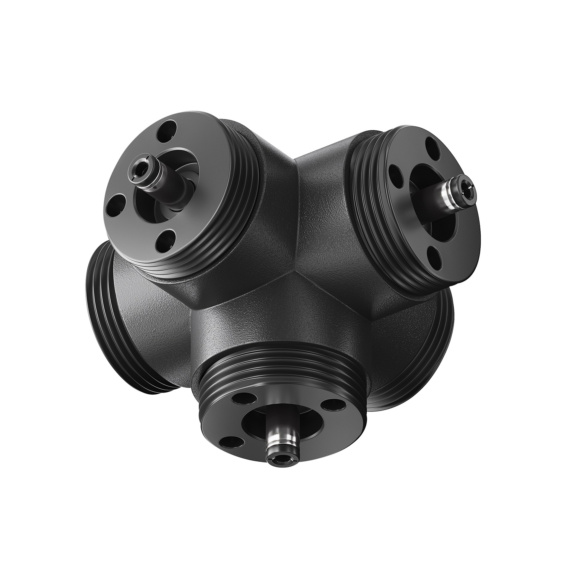 Пятиконечный коннектор для системы Shelf без ввода питания Maytoni Accessories for system Shelf CA020L5C-B