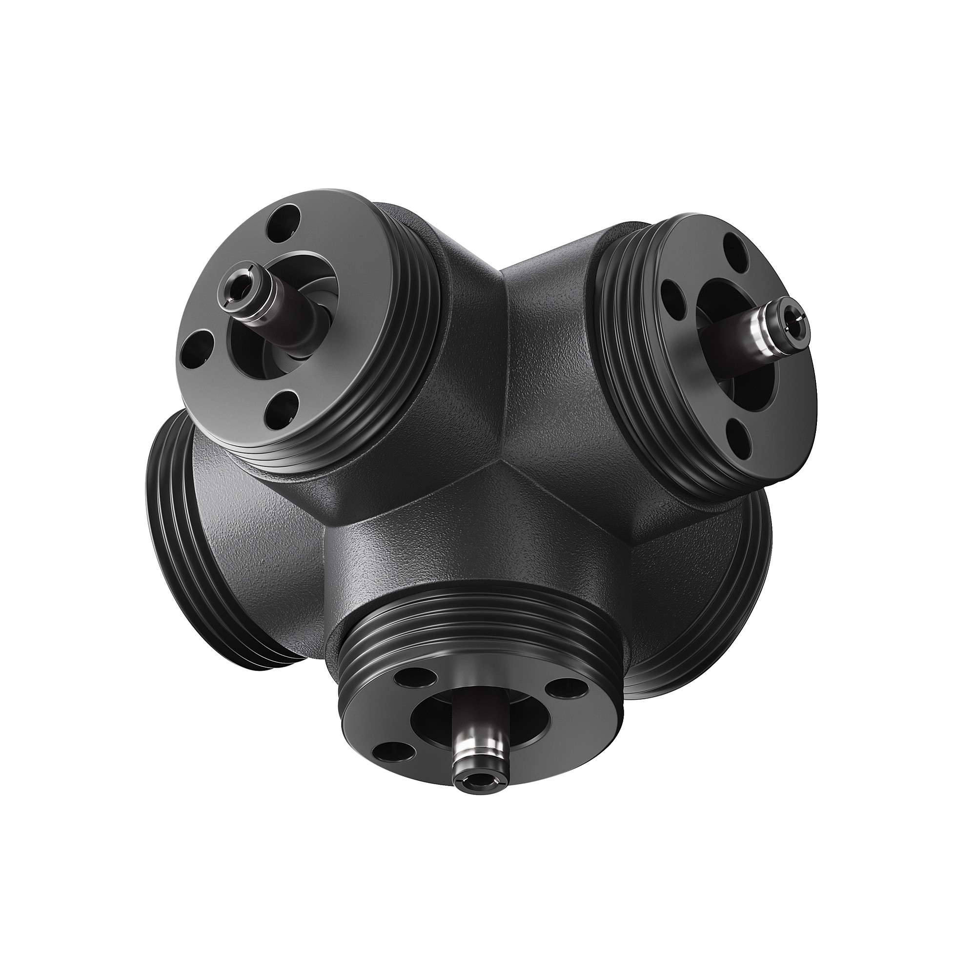 Пятиконечный коннектор для системы Shelf без ввода питания Maytoni Accessories for system Shelf CA020L5C-B