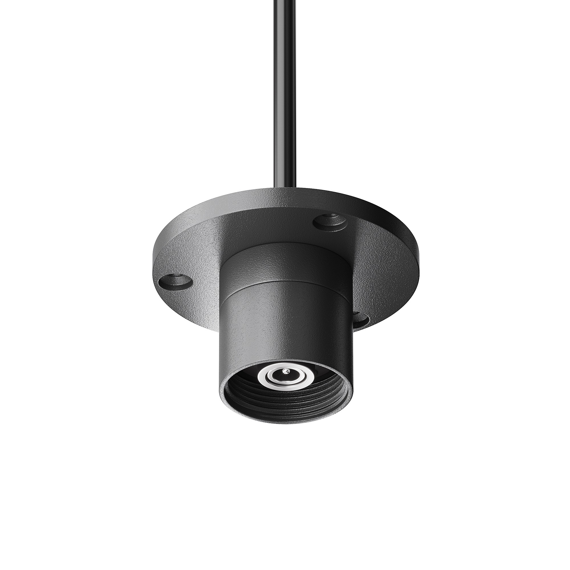 Основание для накладного монтажа системы Shelf с внутренней резьбой с вводом питания Maytoni Accessories for system Shelf CA023BI-P-B