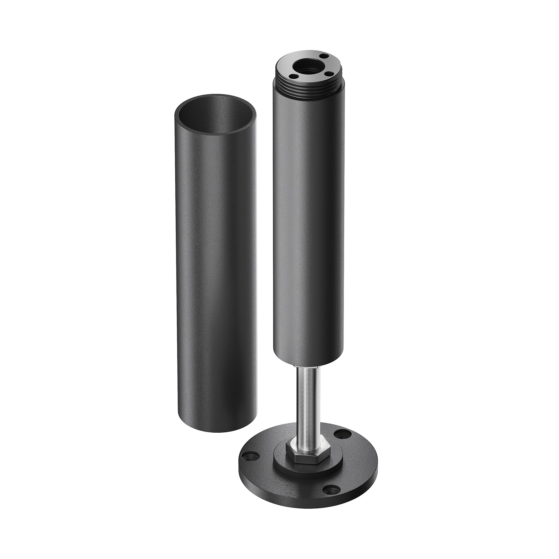 Основание для накладного монтажа системы Shelf с регулировкой по высоте Maytoni Accessories for system Shelf CA025BA-B