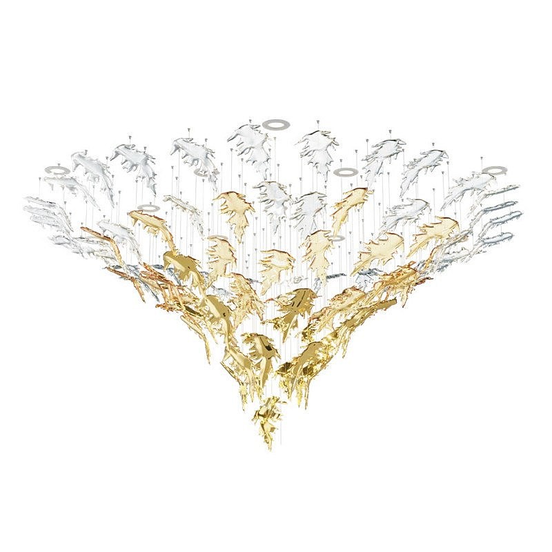 Подвесная люстра L'Arte Luce Luxury Flying Leaves L62905