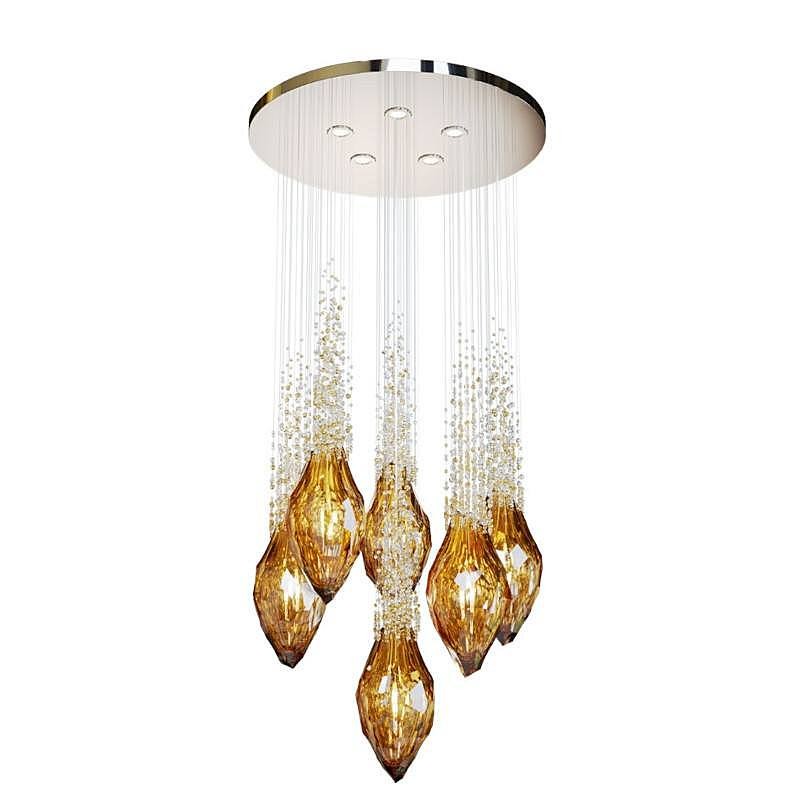 Люстра каскадная L'Arte Luce Luxury Flash L63804